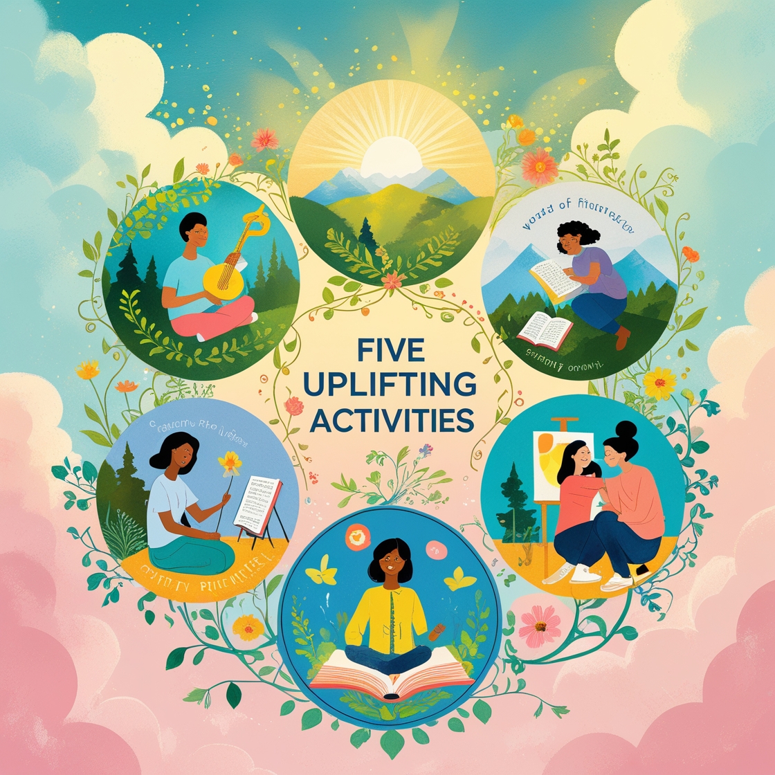 😇Unleash Happiness: 5 Uplifting Activities for Joyful Spiritual Growth❤️