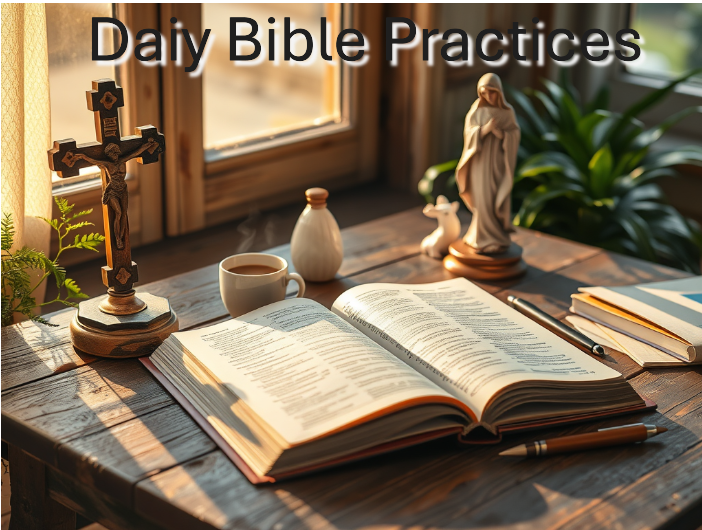 📖Day 4: Daily Scripture Practices for a Stronger Faith✝️